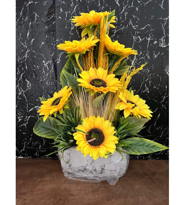 YAPAY SAKSIDA AYÇİÇEĞİ