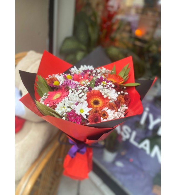 GERBERA BUKETİ